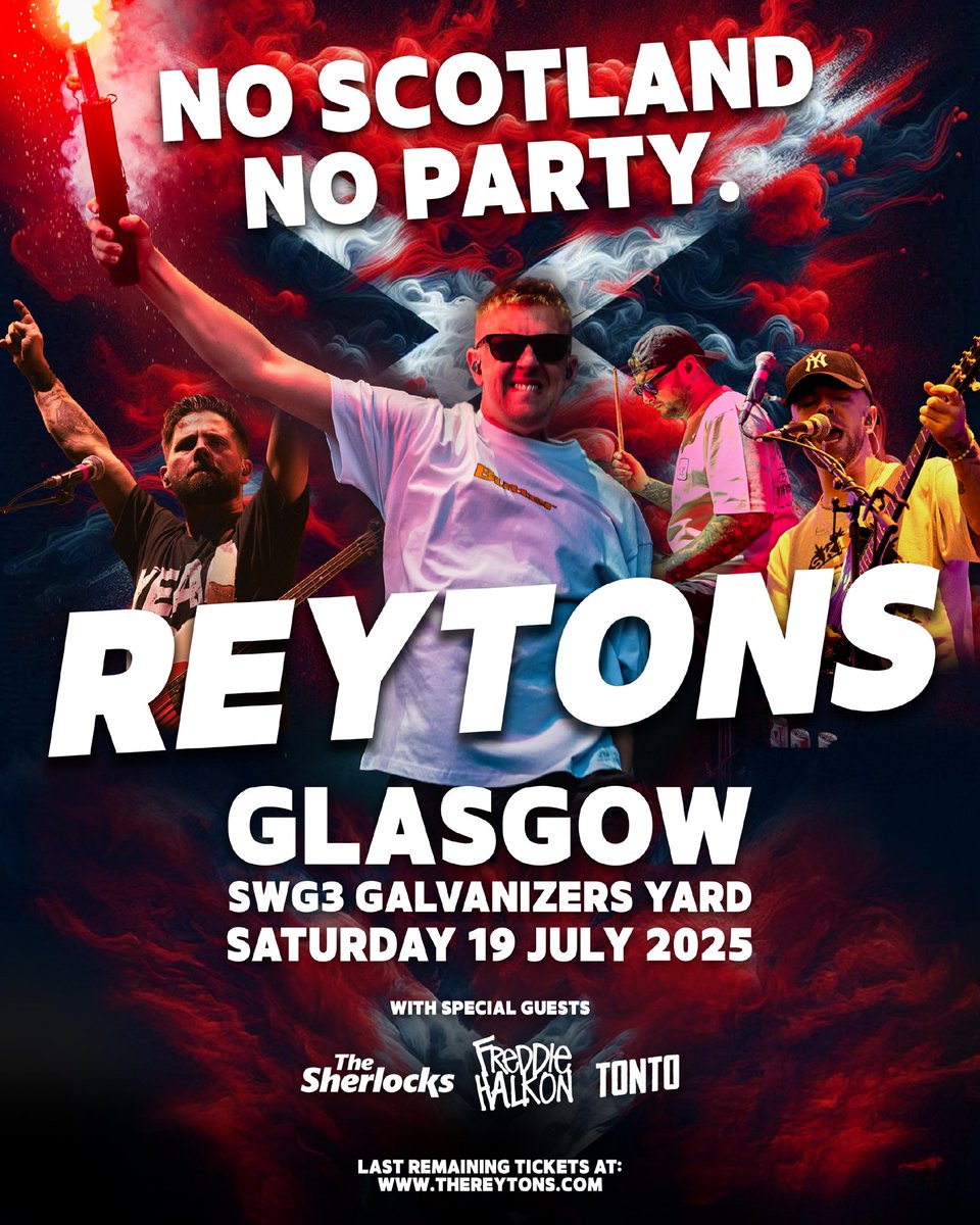 The Sherlocks (@thesherlocks) on Twitter photo HERE WE GO GLASGOW! ๐ด๓ ง๓ ข๓ ณ๓ ฃ๓ ด๓ ฟ Get on this line up, we will be joining our Yorkshire pals <a href="/TheReytons/">THE REYTONS</a> up at SWG3. See you there ๐ฅ
#glasgow HERE WE GO GLASGOW! ๐ด๓ ง๓ ข๓ ณ๓ ฃ๓ ด๓ ฟ Get on this line up, we will be joining our Yorkshire pals <a href="/TheReytons/">THE REYTONS</a> up at SWG3. See you there ๐ฅ
#glasgow