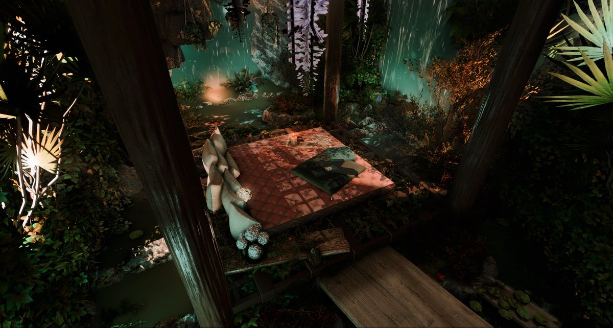 JaidaItoigawa's tweet photo. A [ Swamp ] 🦎

• Kraken - Lavender Beds - W17 - Lily Hills Wing 1 - Room #4 •

| #FF14Housing | #FFXIV | #ffxivhousing |
#hgxiv | #ff14 | https://t.co/AVUvcVi9SO