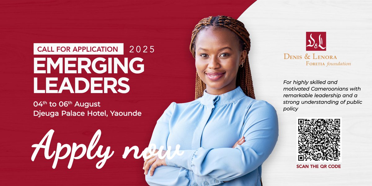 August is almost here &amp; it’s going to be a big month for Central Africa!
We are hosting 3 important events in one week to help shape better policies, grow strong leaders &amp; support smart solutions for our region.
It all starts this August.
Learn more: bit.ly/408yzZD