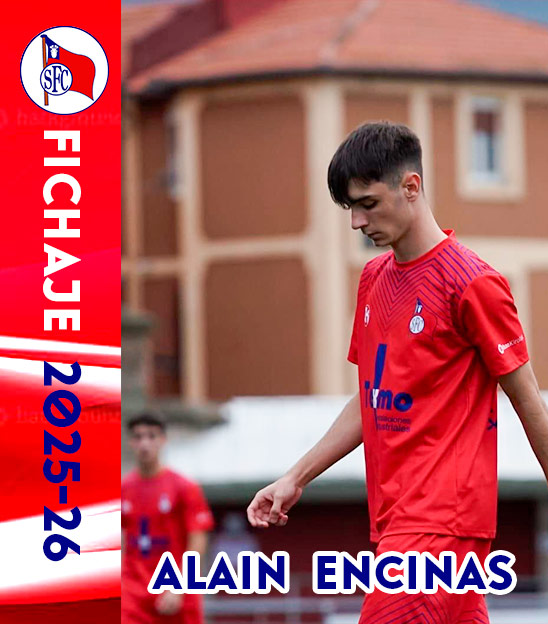 💥 ¡FICHAJE! 💥

ALAIN ENCINAS se incorpora al Santutxu F.C., procedente del Basconia B.

Ongi etorri!

#aupasantutxu