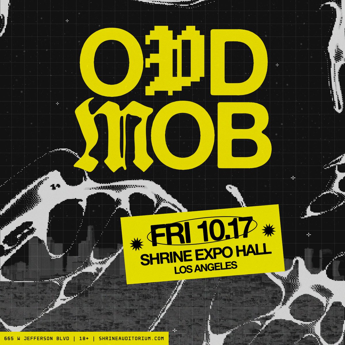 JUST ANNOUNCED: <a href="/ODD_MOB/">odd mob</a> at Shrine LA 10.17 💛 On sale Friday 10am axs.com/nz/events/1014…
