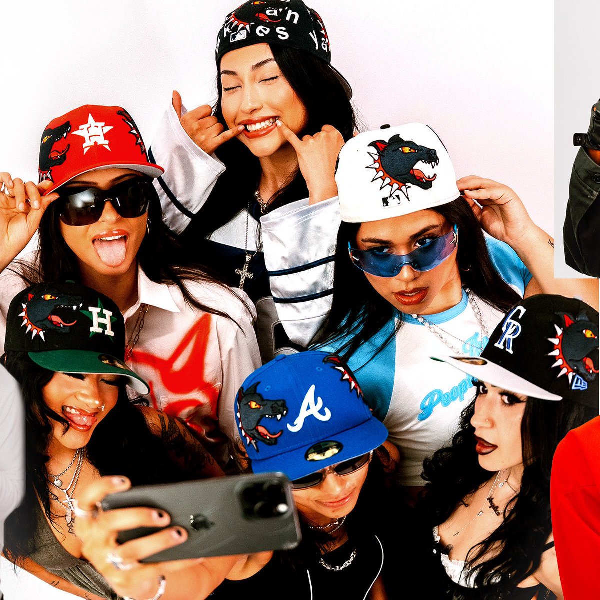 nevercoldBUTICY's tweet photo. Three Headed Fitted’s will be on the website June 23 !!! https://t.co/Zm9fTzZPFv