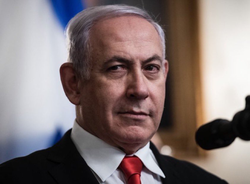 remarks's tweet image. JUST IN: 🇮🇱 Israeli Prime Minister Netanyahu says "today, it's Tel Aviv."

"Tomorrow, it's New York."