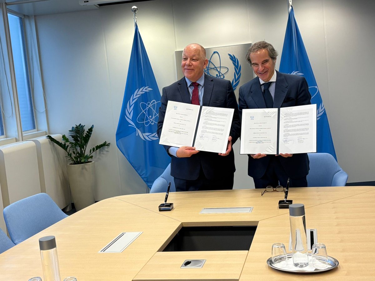 🆕 We're partnering with @IAEAorg to expand access to cancer care. 

The partnership is being launched under the #RaysOfHope initiative to advance innovative financing solutions for radiation medicine services in low- and middle-income countries. 

medaccess.org/iaea-and-medac…