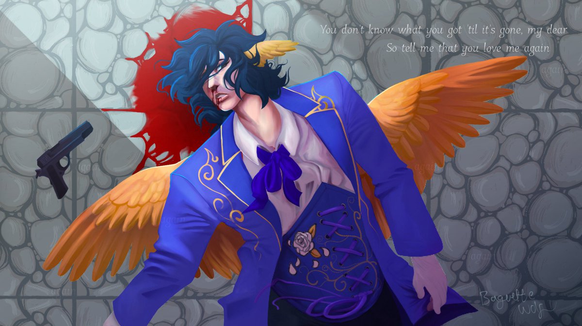 TW: Blood
.
.
.
.
.
.
.
.
.
.
.
.

#karmalandfanart
#quackityfanart
#karmalandV