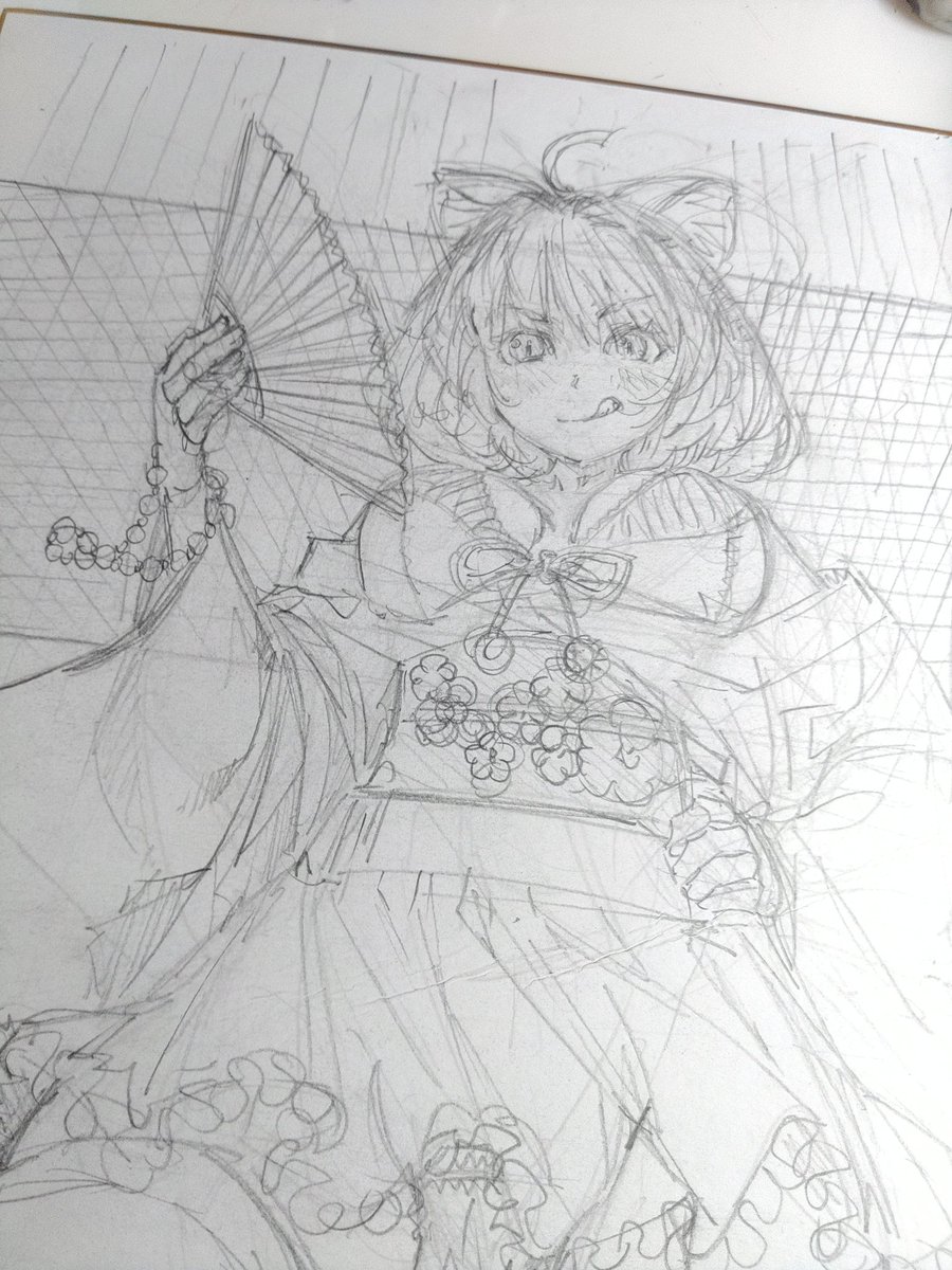 眠れないなら、描く 