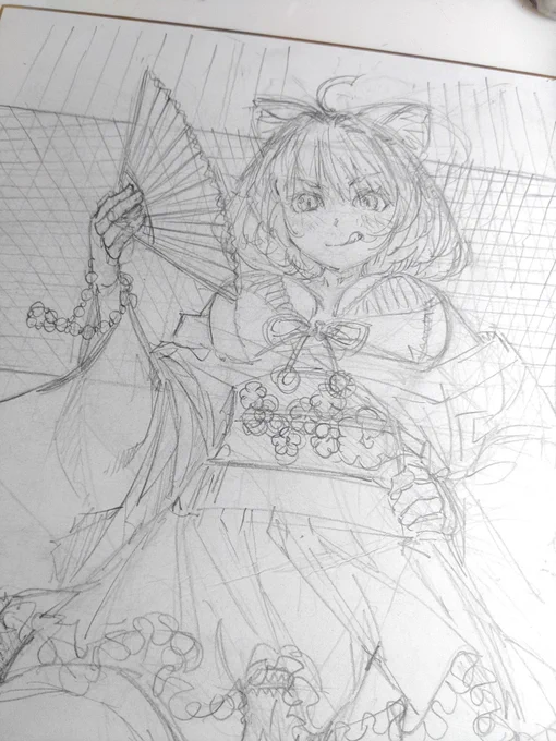 眠れないなら、描く 