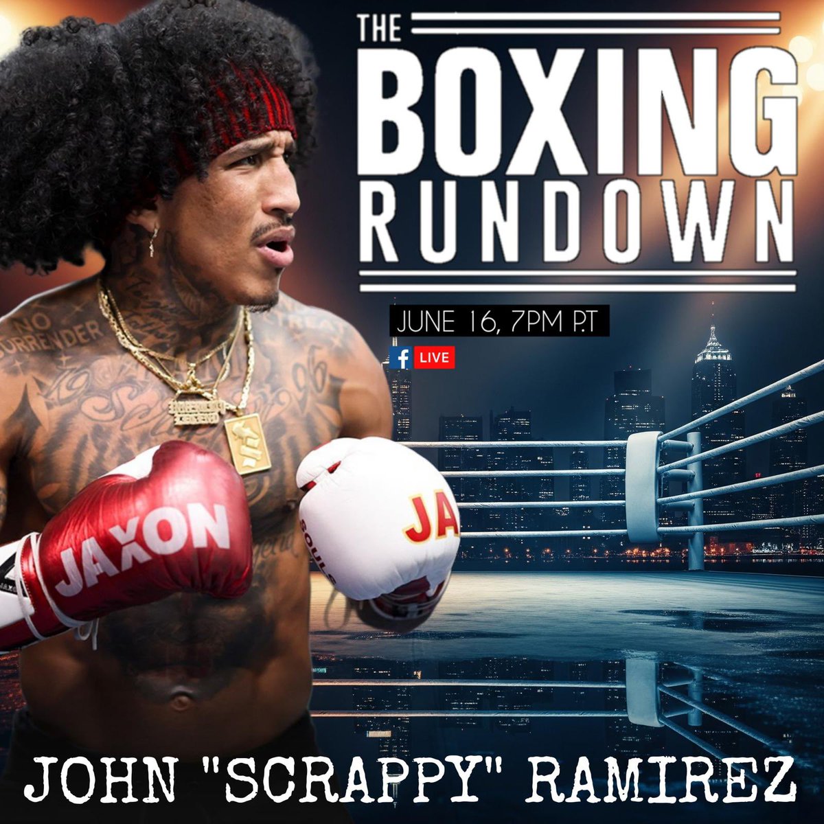 BoxingROKus's tweet image. Tonight  on another Episode of #TheBoxingRundownShow we have @GoldenBoyBoxing fighter who will be part of June 28th Show in Anaheim #ScrappyBoxing will talk about his upcoming bout &amp;amp; more. Tune in at 7pm PST or 10pm EST on #TheBoxingRundown Facebook page.
@laizar27 @SulemUrbina