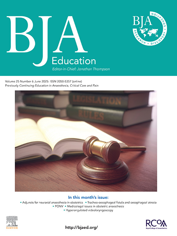 📊Medicolegal claims analysis helps improve patient care.
 🔄Reflect. Audit. Educate.
Because every case is an opportunity to do better.
Read more today:
bjaed.org/action/showPdf…
#ContinuousImprovement #PatientSafety #MedicolegalEducation #BJAEducation