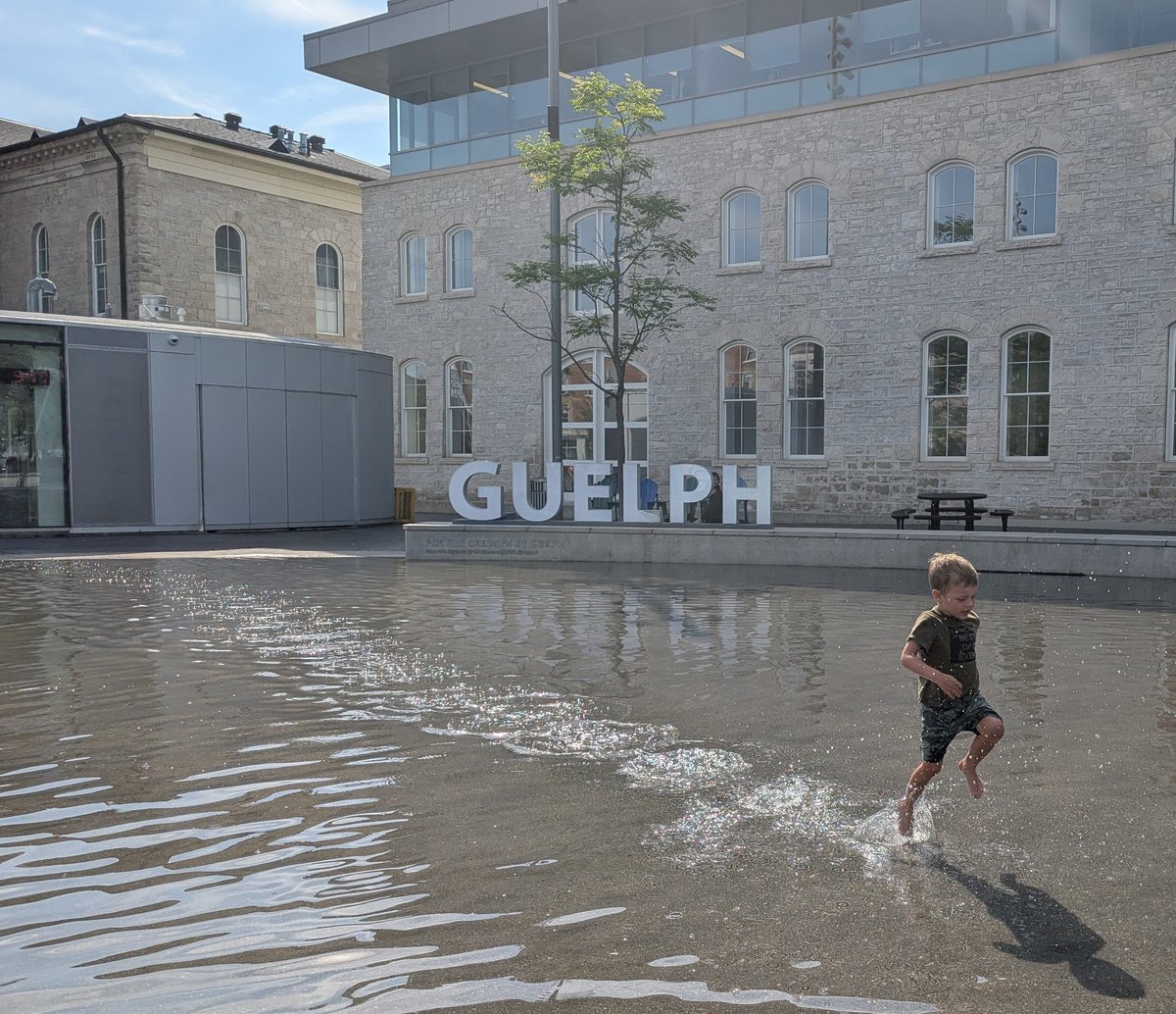 First Day of 79 to go. #SummerVacation #Guelph