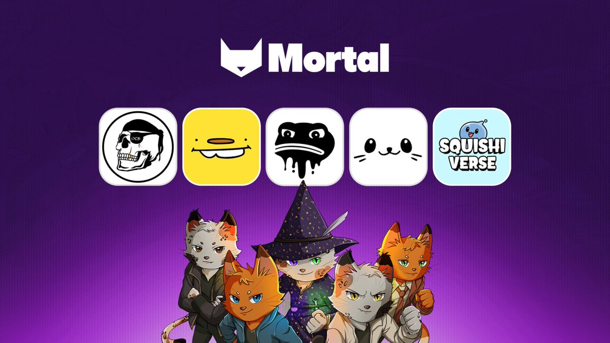 spoder's tweet image. Our ITK communities are excited to support @MortalCK 🐺

Launching in Q2 2025 with Monad’s mainnet, Mortal aims to become the PFP of the ecosystem.

A project driven by creativity, vibes, and long-term vision with no roadmap, just imagination.

Giveaways are live in each Discord!…