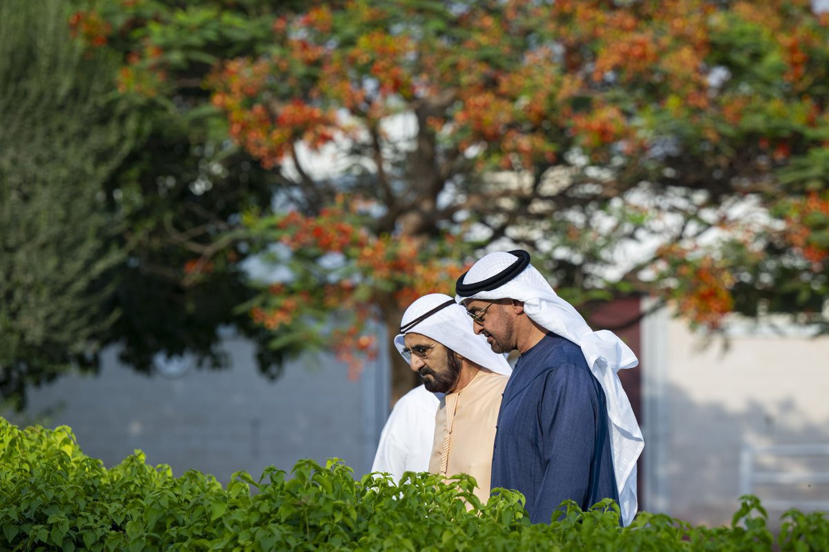 رئيس الدولة ومحمد بن راشد يبحثان جهود تعزيز التنمية الوطنية والازدهار الذي يحققه الاقتصاد الوطني.

#مصدر_للأخبار