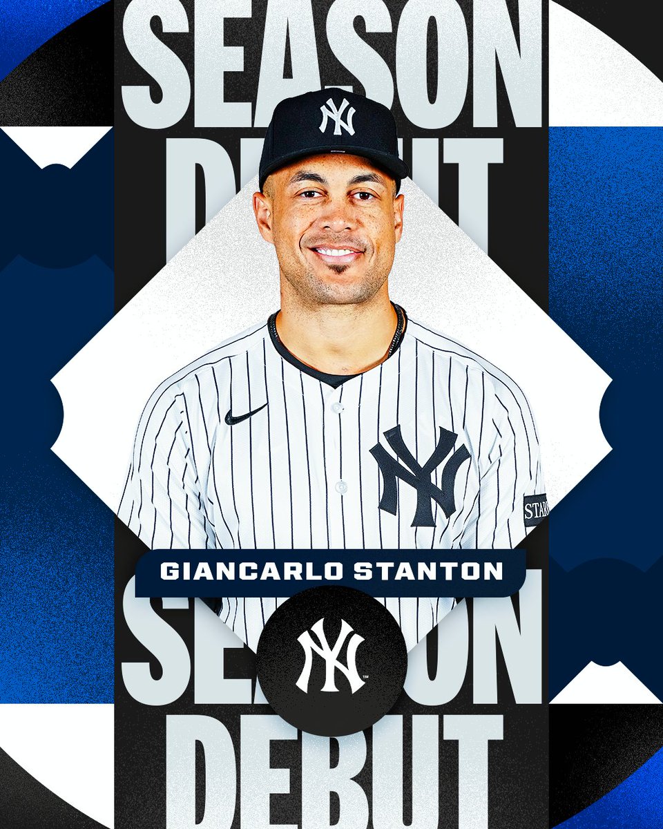 Welcome back, Giancarlo Stanton!

The Yankees slugger will make his 2025 debut tonight, per multiple reports including MLB.com's <a href="/Feinsand/">Mark Feinsand</a>.