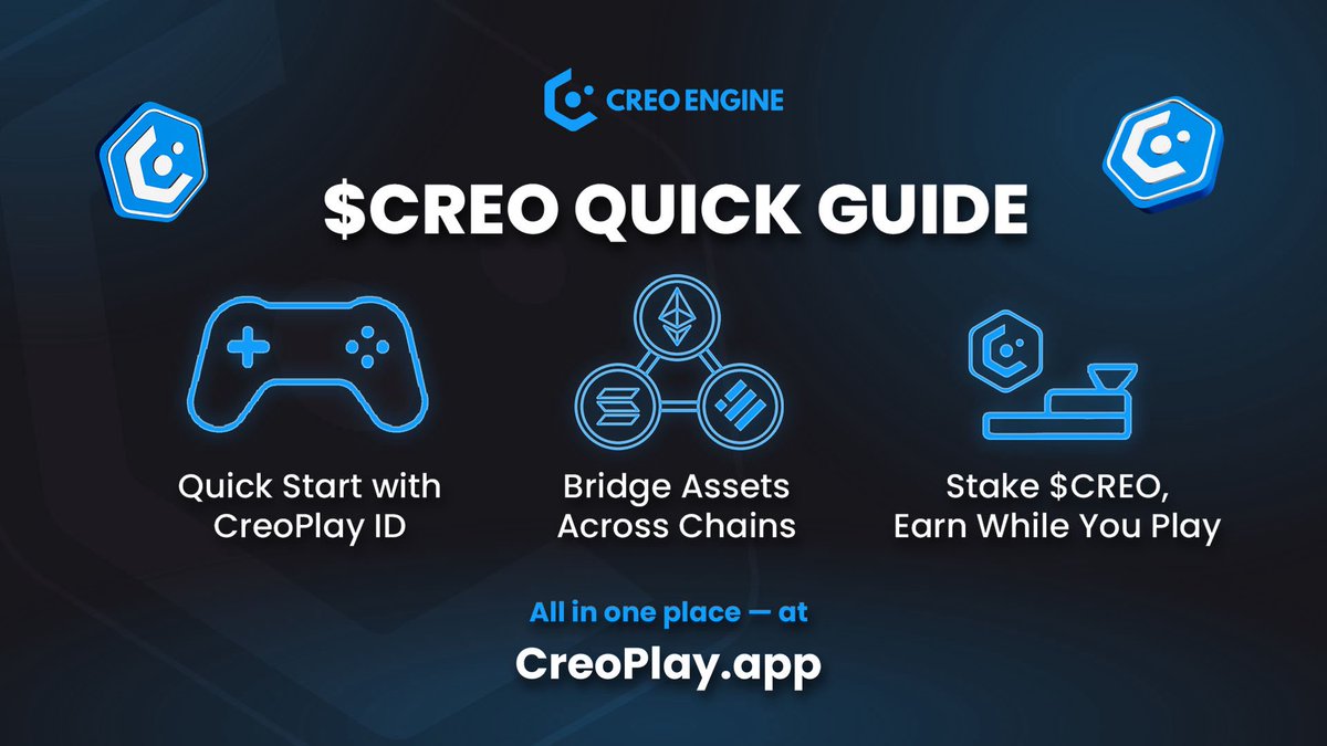 Creo Engine (@creo_engine) on Twitter photo ๐๐จ ๐ฆ๐จ๐ซ๐ ๐ ๐๐ญ๐ญ๐ข๐ง๐ ๐ฌ๐ญ๐ฎ๐๐ค ๐ข๐ง ๐ญ๐ก๐ ๐๐๐๐ ๐ ๐๐ฆ๐ข๐ง๐ ๐๐ง๐ ๐ฌ๐ญ๐๐ซ๐ญ ๐๐๐ซ๐ง๐ข๐ง๐ ๐๐๐๐!
Weโve made it ๐๐๐๐๐๐๐๐๐๐๐๐ ๐๐๐๐ to unlock Play and Earn benefits at <a href="/CreoPlay_app/">Creoplay App</a> !
Hereโs what you can do in just ๐๐๐๐๐๐๐:
โข ๐๐จ ๐ฆ๐จ๐ซ๐ ๐ ๐๐ญ๐ญ๐ข๐ง๐ ๐ฌ๐ญ๐ฎ๐๐ค ๐ข๐ง ๐ญ๐ก๐ ๐๐๐๐ ๐ ๐๐ฆ๐ข๐ง๐ ๐๐ง๐ ๐ฌ๐ญ๐๐ซ๐ญ ๐๐๐ซ๐ง๐ข๐ง๐ ๐๐๐๐!
Weโve made it ๐๐๐๐๐๐๐๐๐๐๐๐ ๐๐๐๐ to unlock Play and Earn benefits at <a href="/CreoPlay_app/">Creoplay App</a> !
Hereโs what you can do in just ๐๐๐๐๐๐๐:
โข