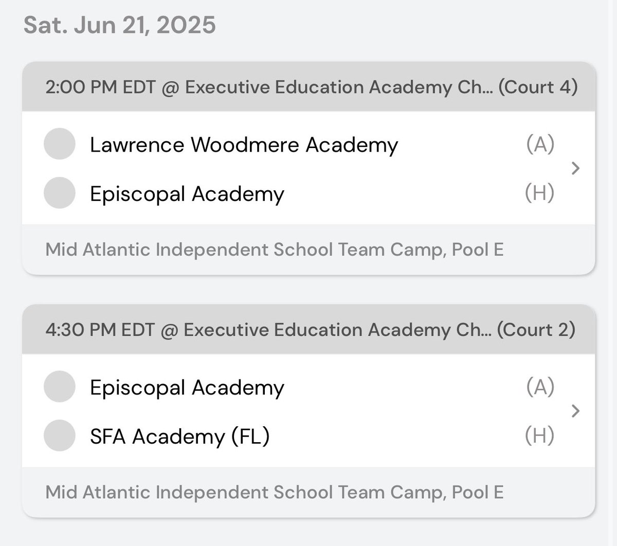Timmy Dennis Live Period Schedule 
6’8, Forward, High Academic 

📍Mid Atlantic Independent School Team Camp 

AAU Highlights: youtu.be/1wvIKDMQQIg?fe…

High School Highlights: youtu.be/GVeM0BK4_94?fe…

<a href="/TimmyDennis12/">Timmy Dennis - Episcopal Academy 2026</a>
