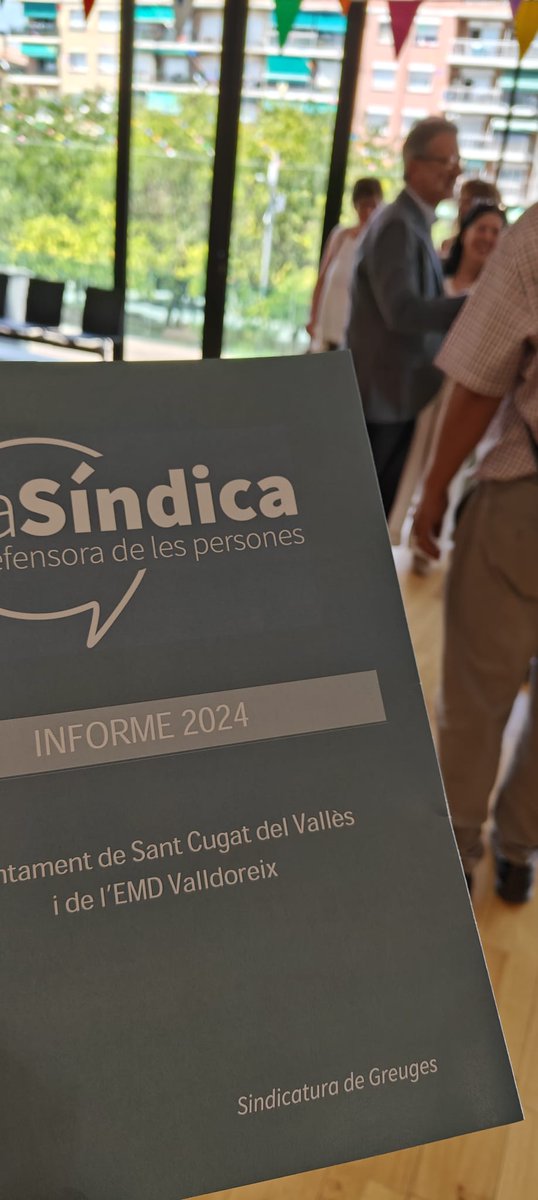 @defensorascg (@defensorascg) on Twitter photo ➡️Acompanyem a la síndica de <a href="/ajsantcugat/">Aj. Sant Cugat</a> en la presentació al ple del seu informe d'activitatd del 2024. Enhorabona, Helena López Macho pel servei a les persones a la teva ciutat i per la defensa dels seus #dretsdeproximitat . ➡️Acompanyem a la síndica de <a href="/ajsantcugat/">Aj. Sant Cugat</a> en la presentació al ple del seu informe d'activitatd del 2024. Enhorabona, Helena López Macho pel servei a les persones a la teva ciutat i per la defensa dels seus #dretsdeproximitat .