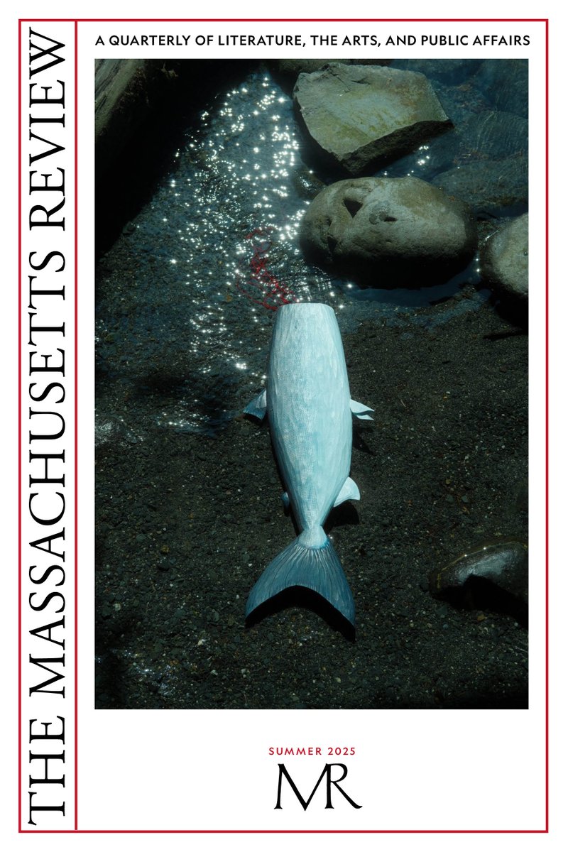 MassReview's tweet image. Our summer issue has arrived! Featuring work by @SumanaSiliguri and @katzwords , poets janan alexandra and Marianne Boruch, plus translations of Kim Hyesoon and José Luís Peixoto, plus art by Erin Ggaadimits Ivalu Gingrich, be sure to get a copy today! massreview.org/issue/volume-6…