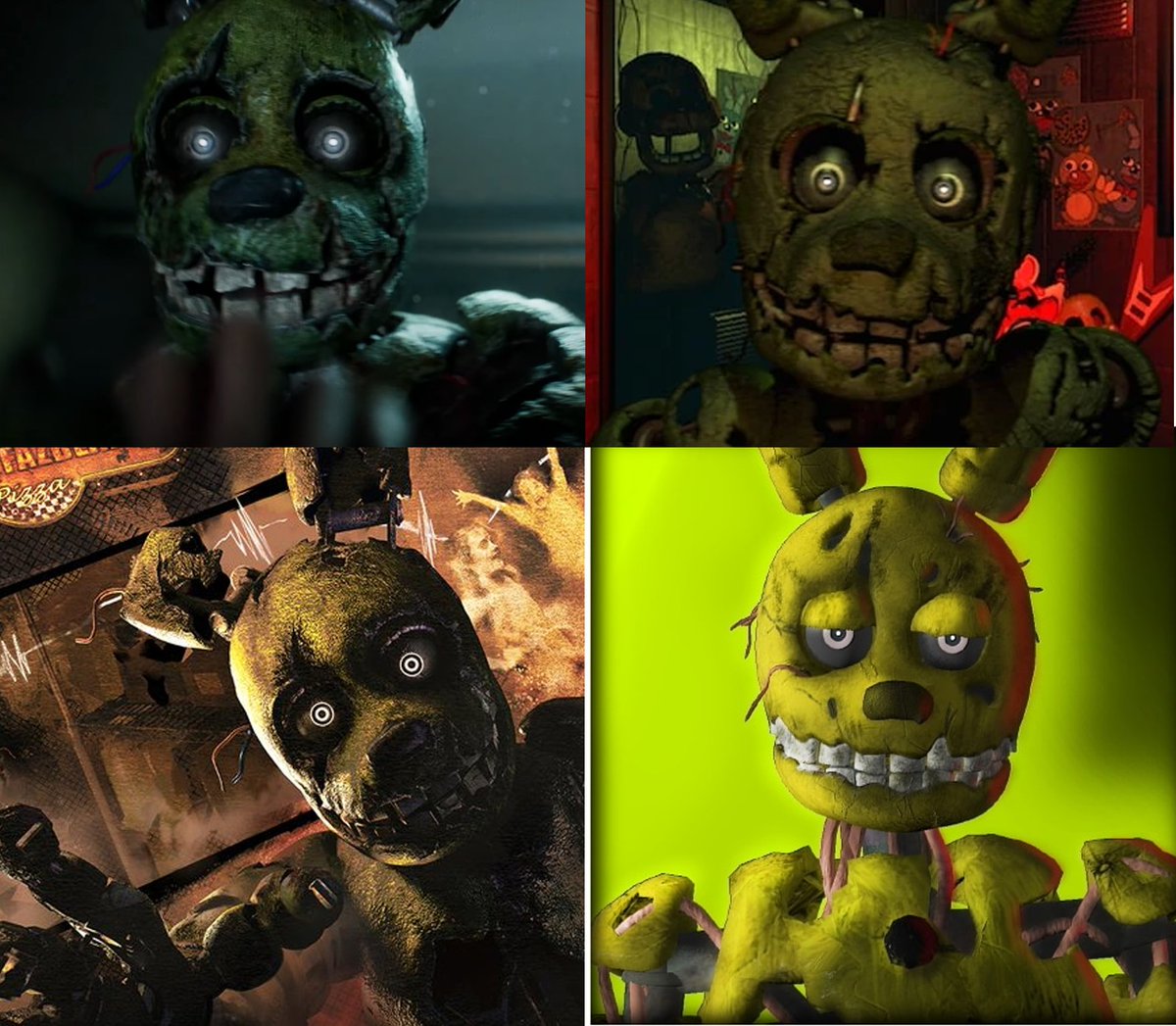 Zero_MW0's tweet image. How does DBD Sprigntrap manages to resemble so much the official one but looking like an HD version of the old Gmod model at the same time?
He looks SO good