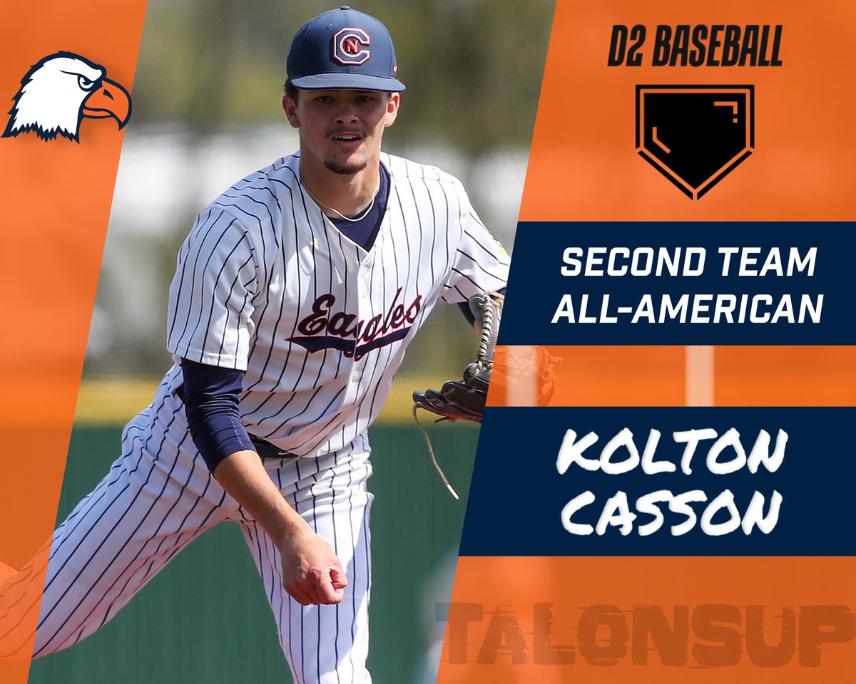 All-American x 4⃣ 

<a href="/koltoncasson11/">Kolton Casson</a>'s fourth All-American honor of the year is from <a href="/divIIbaseball/">D2 Baseball</a> 

📰 cneagles.com/x/wsx5v

<a href="/CNBaseball/">Carson-Newman Baseball</a> x #TalonsUp