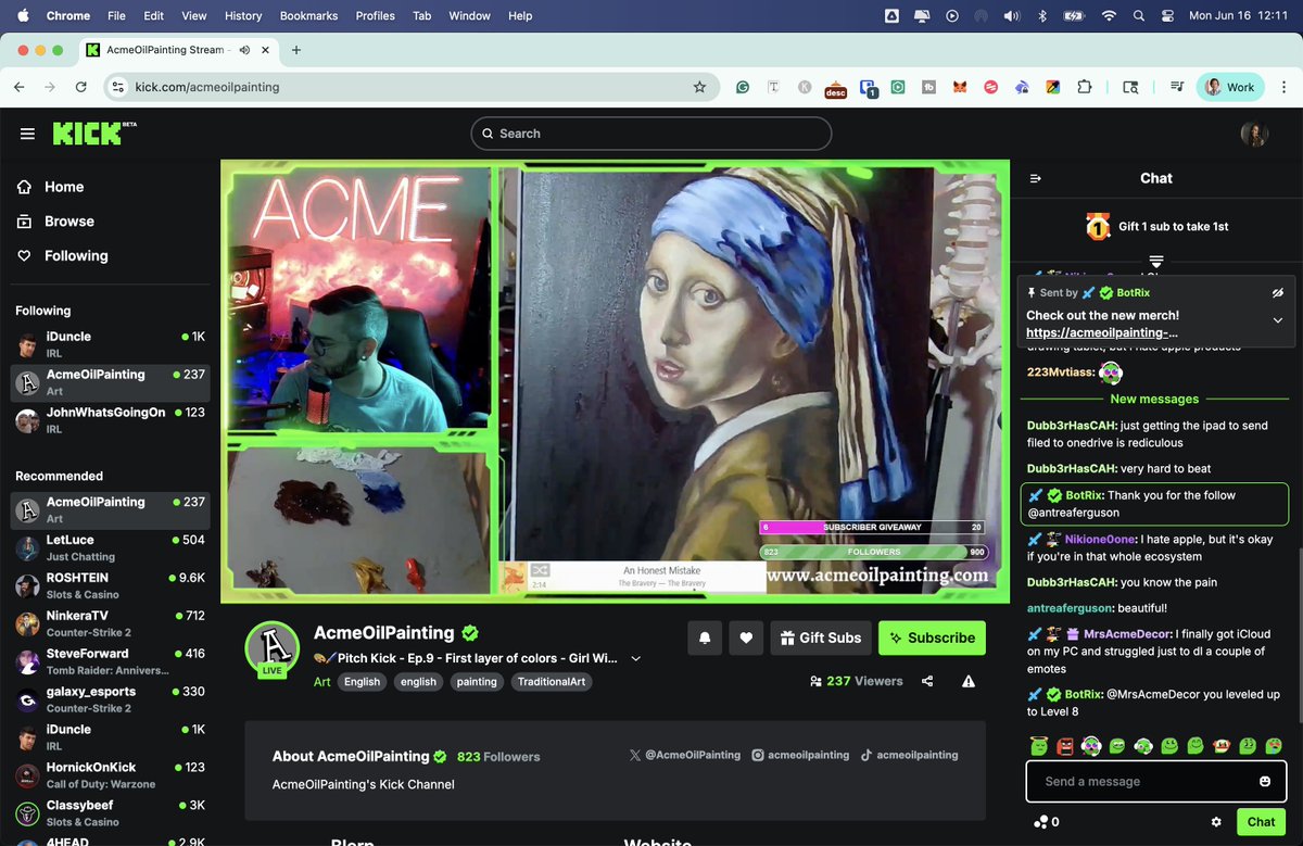 <a href="/streamyardapp/">StreamYard #TheYard</a>  just added <a href="/KickStreaming/">Kick</a> to their platform, which means demand is growing.
I haven’t explored Twitch much, but Kick feels similar from the little I did. Yes, YouTube has existed with its Live streaming for what feels like forever now, but Kick feels grittier.