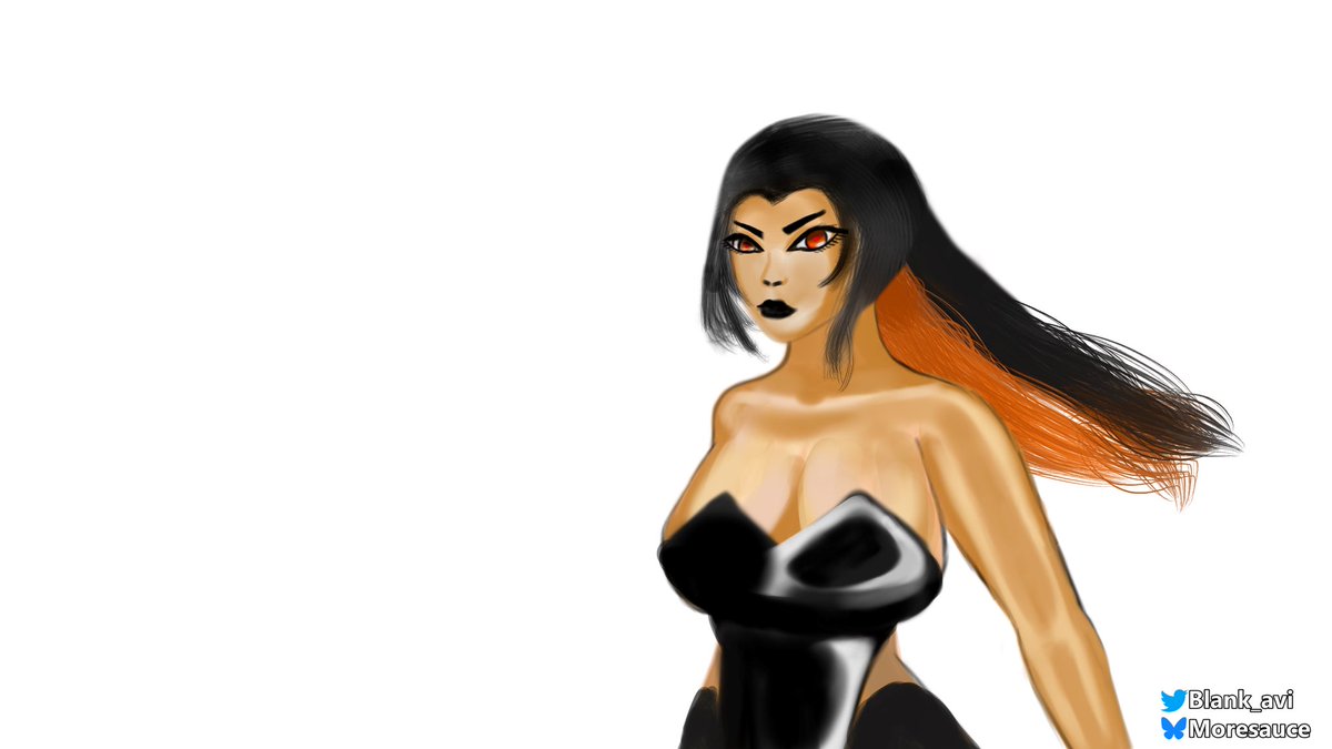 Caramel skin. #DigitalArt #originalcharacter 

Made in CSP.