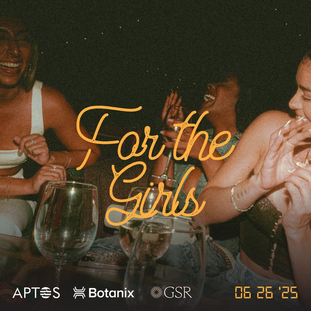 👀 <a href="/Aptos/">Aptos</a> X <a href="/GSR_io/">GSR</a> X <a href="/BotanixLabs/">Botanix | Mainnet LIVE 🟢</a> 🍸