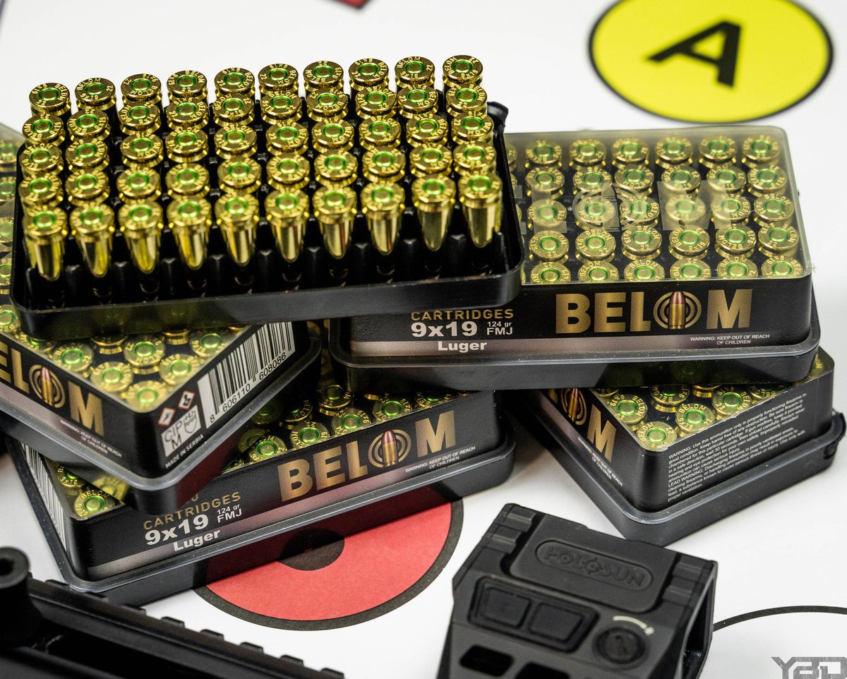 Our Belom 124gr ammo is the perfect ammo for any occasion.⁠
⁠