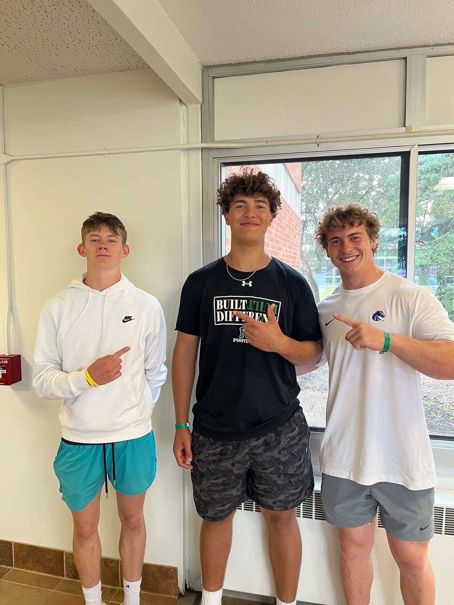 Lincoln J Burr - LB/RG (@burrfootball) on Twitter photo Had a great time at NDSU Camp learning to be a better football player! Great to meet players and coaches from all over the area. Thank you <a href="/DavidWienke15/">David Wienke</a> for the invite!
<a href="/braylenp4/">Braylen Prorok</a> <a href="/ianh_76/">ian hopper</a> <a href="/MarcusFCCHEM/">Marcus Wahleithner</a> <a href="/coledunbar42/">COLE DUNBAR</a> Had a great time at NDSU Camp learning to be a better football player! Great to meet players and coaches from all over the area. Thank you <a href="/DavidWienke15/">David Wienke</a> for the invite!
<a href="/braylenp4/">Braylen Prorok</a> <a href="/ianh_76/">ian hopper</a> <a href="/MarcusFCCHEM/">Marcus Wahleithner</a> <a href="/coledunbar42/">COLE DUNBAR</a>