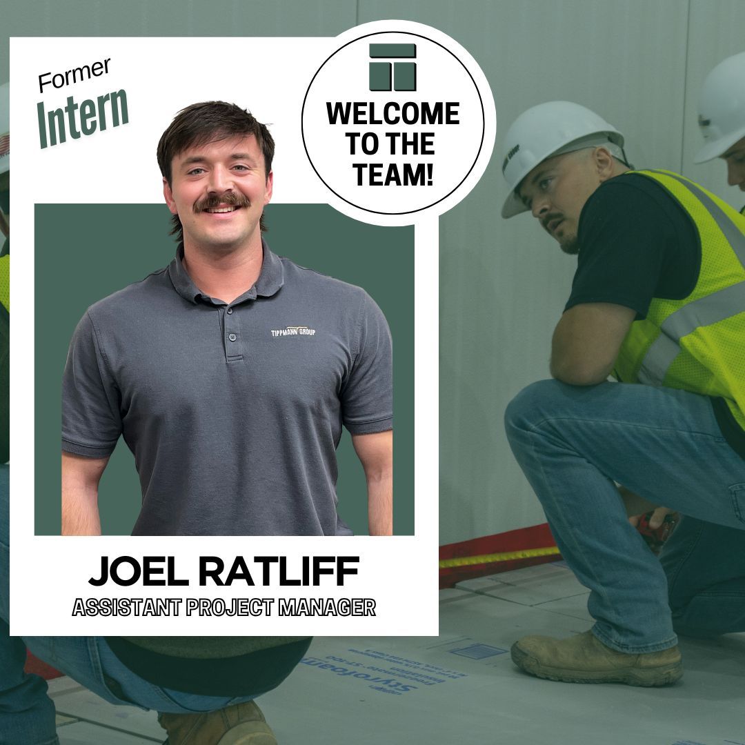 We’re welcoming many new full-time employees to Tippmann Construction! First up – Joel Ratliff!

#construction #projectmanagement #coldchain #warehouses #coldstorage