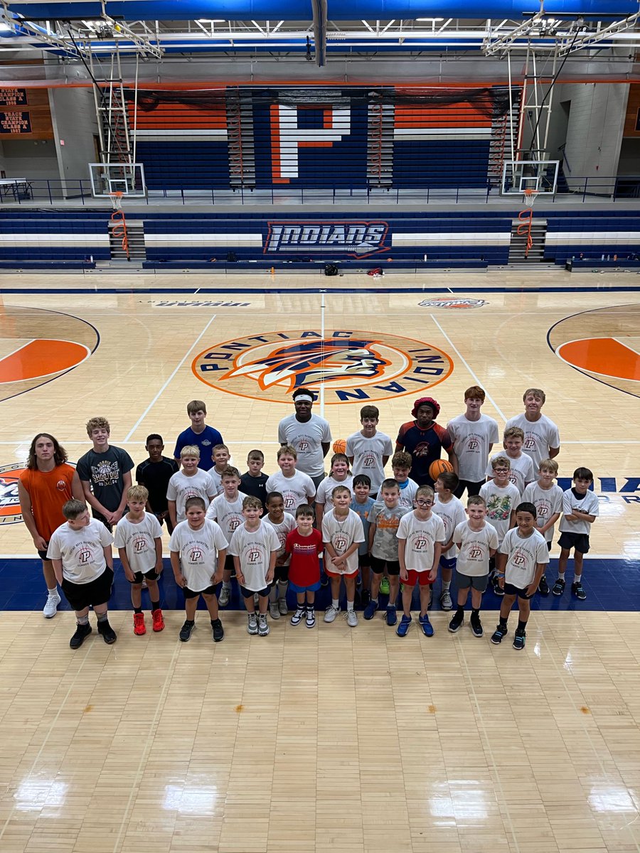 Last week we had a gym full of hard working future Indians for youth basketball camp! Great work boys and thanks for coming out!