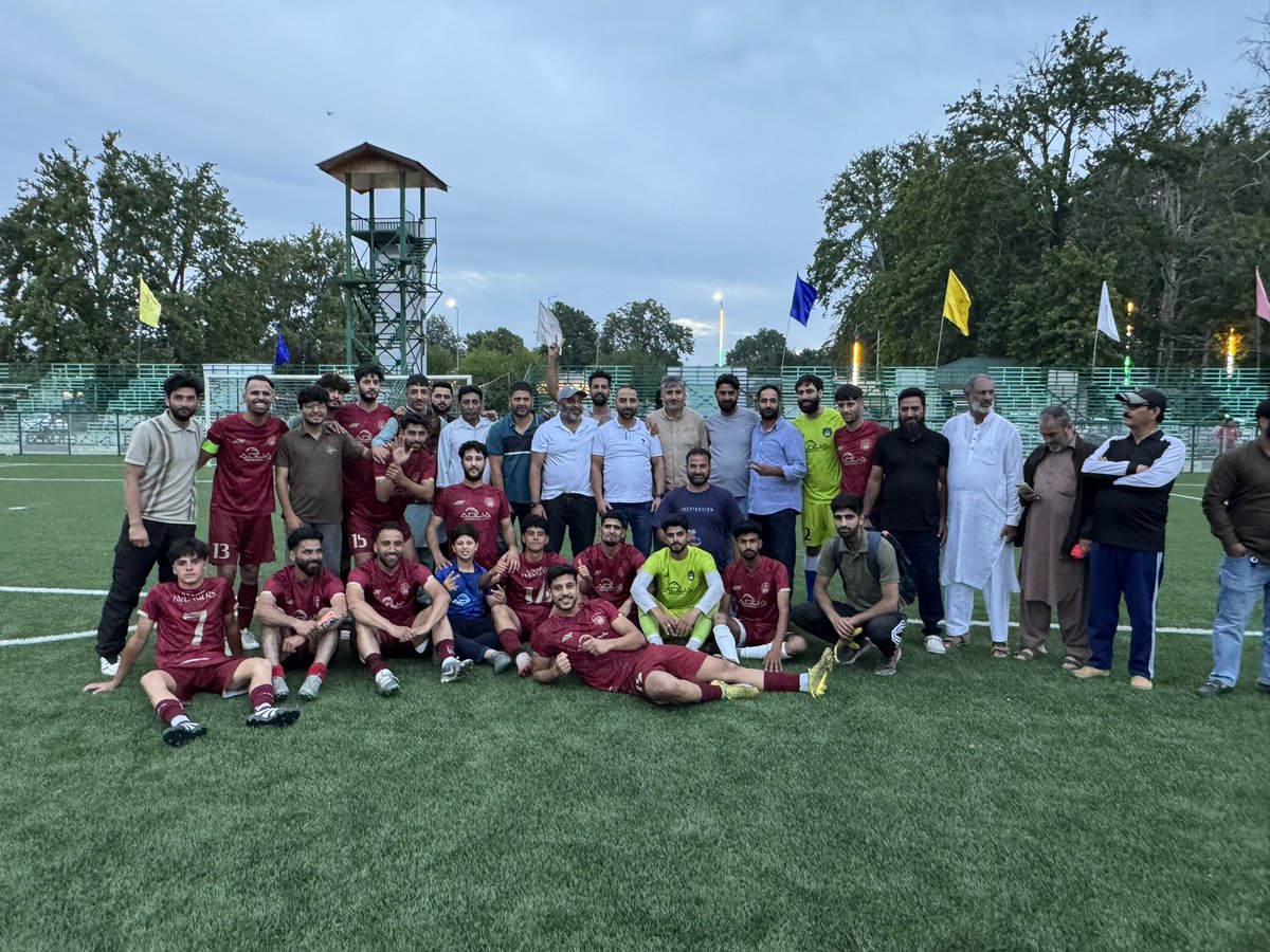Kashmir Avengers FC (@kashmiravengers) on Twitter photo “UNLEASHED! 🔥⚽️ We left everything on the pitch and brought home the WIN against the fierce <a href="/realkashmir_fc/">RealKashmirFC fans</a> 💥 The intensity was REAL, the passion was PALPABLE, and the victory is SWEET! 😤 Every tackle, every sprint, every goal was fueled by pure determination and team spirit “UNLEASHED! 🔥⚽️ We left everything on the pitch and brought home the WIN against the fierce <a href="/realkashmir_fc/">RealKashmirFC fans</a> 💥 The intensity was REAL, the passion was PALPABLE, and the victory is SWEET! 😤 Every tackle, every sprint, every goal was fueled by pure determination and team spirit