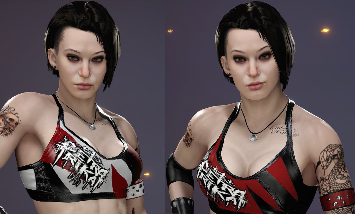 ReptileOfRot's tweet photo. Petra Rika is now available on STEAM #WWE2k25  Hashtags: #ReptileOfRot #ODEECAWS #PetraRika or Creator: Odeee https://t.co/AWI86zJb0G