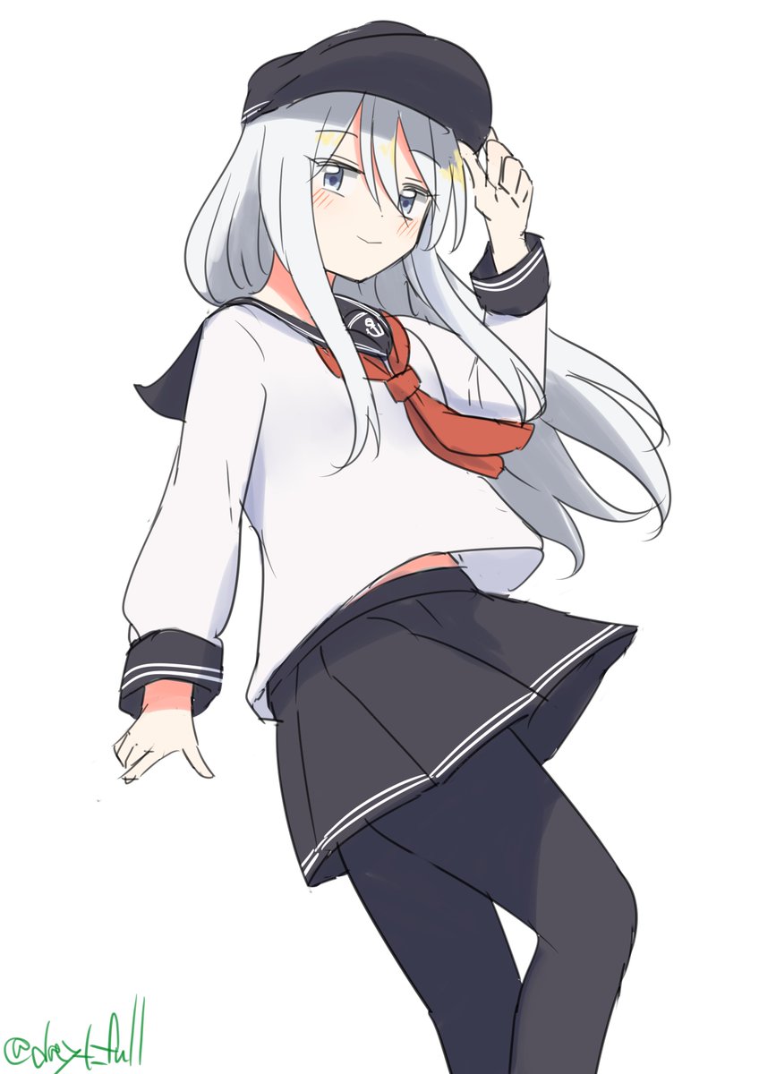 day_l_full's tweet image. 響
#艦これ版深夜の真剣お絵描き60分一本勝負 #艦これ版真剣お絵描き60分一本勝負_20250616