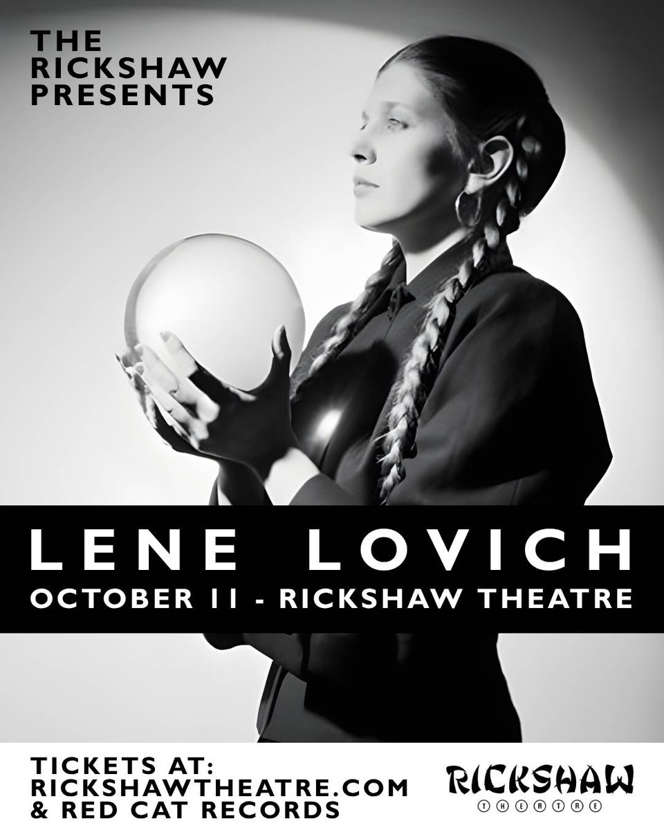LENE LOVICH - OCTOBER 11
Just Announced!✨New Wave icon <a href="/LeneLovichBand/">Lene Lovich Band</a> returns to Vancouver for the first time in over 40 years! 🎶

TIX: bit.ly/4n8HGDO
Presale starts Weds with code: NEWTOY
Tickets on-sale Fri 🎫
RSVP: bit.ly/460B8kj

Presented by The Rickshaw