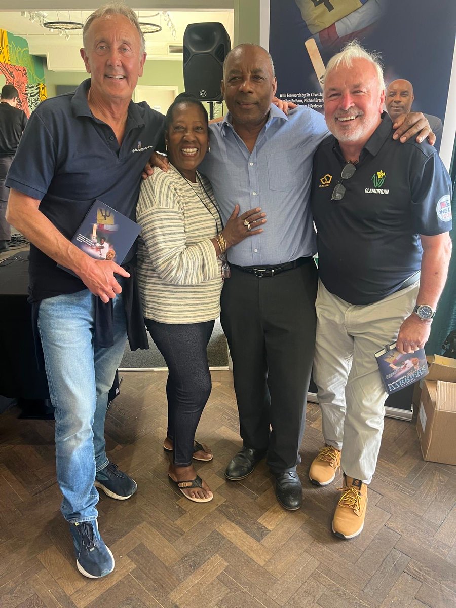 Book Launch today at Worcestershire County Cricket Club. Courtesy of Andy Brassington and Walkers and Talkers.