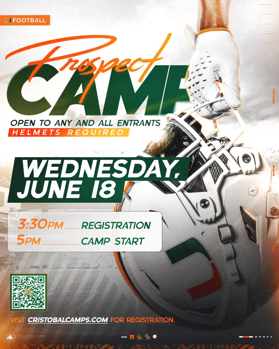 COME DEVELOP, COMPETE, &amp; BE EVALUATED‼️

HARD WORKERS ONLY!

OPEN TO ALL POSITIONS. 

REGISTER AT: cristobalcamps.com