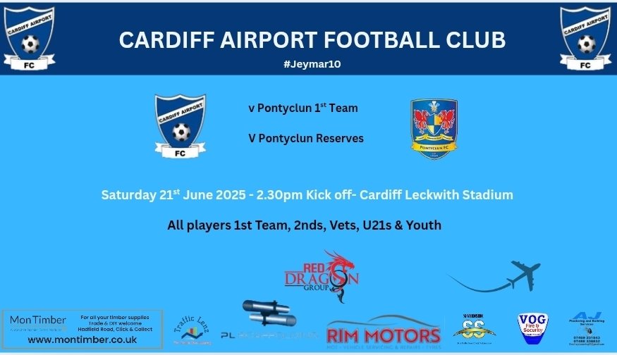 Another season lies ahead as we begin life in the Ardal South West, first up a couple of friendlies v <a href="/PontyclunFCC/">NEW ACCOUNT - @(PontyclunFC)</a>