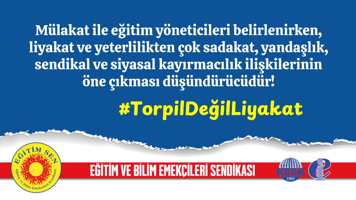 #TorpilDeğilLiyakat