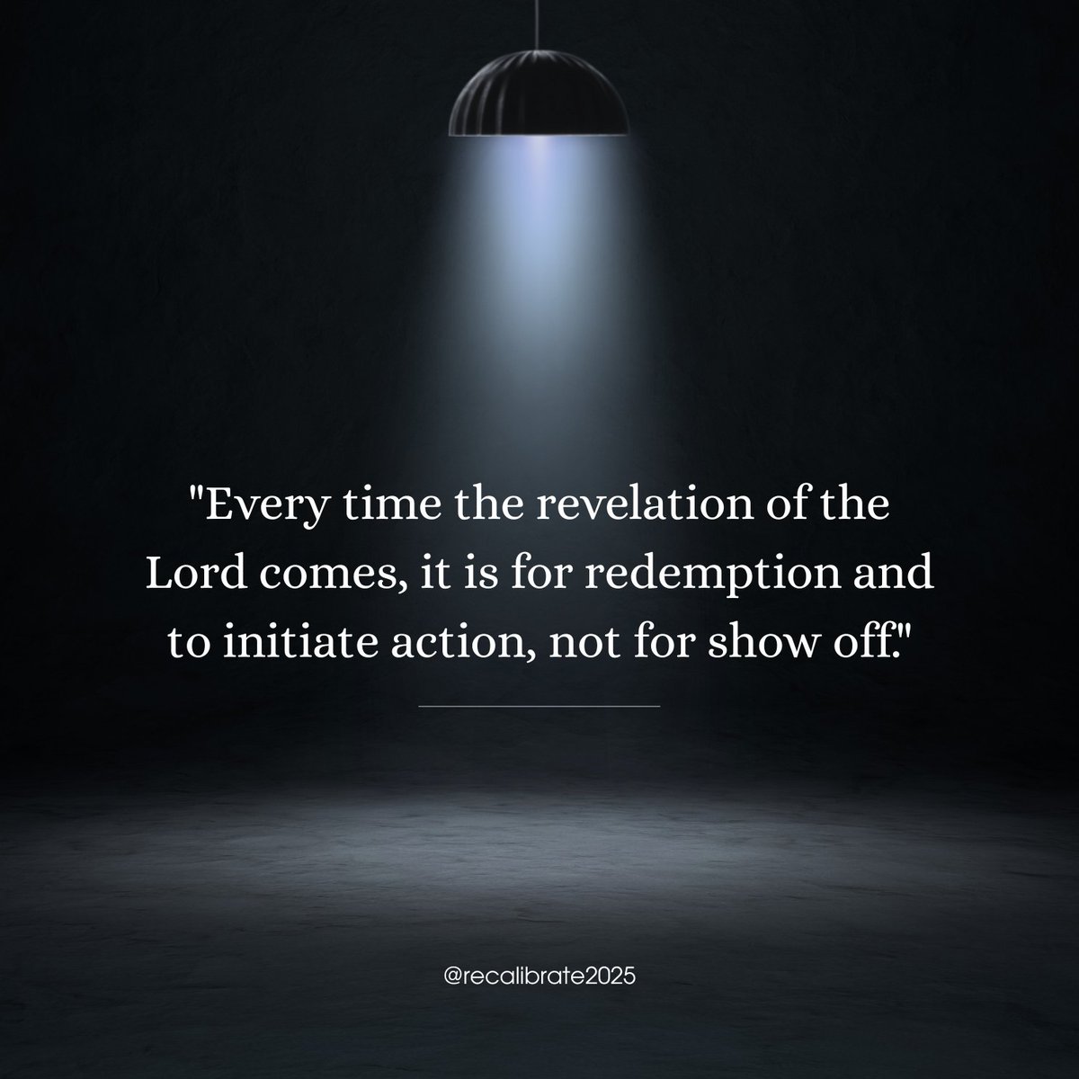 TheMortifiedOne's tweet photo. Some words don’t just speak, 
they call you back.

Back to your knees.
Back to your journal.
Back to the One who never moved.

God is inviting you to pause… and recalibrate.

#Themortifiedone 
#recalibrate2025 https://t.co/14AApnVQjv