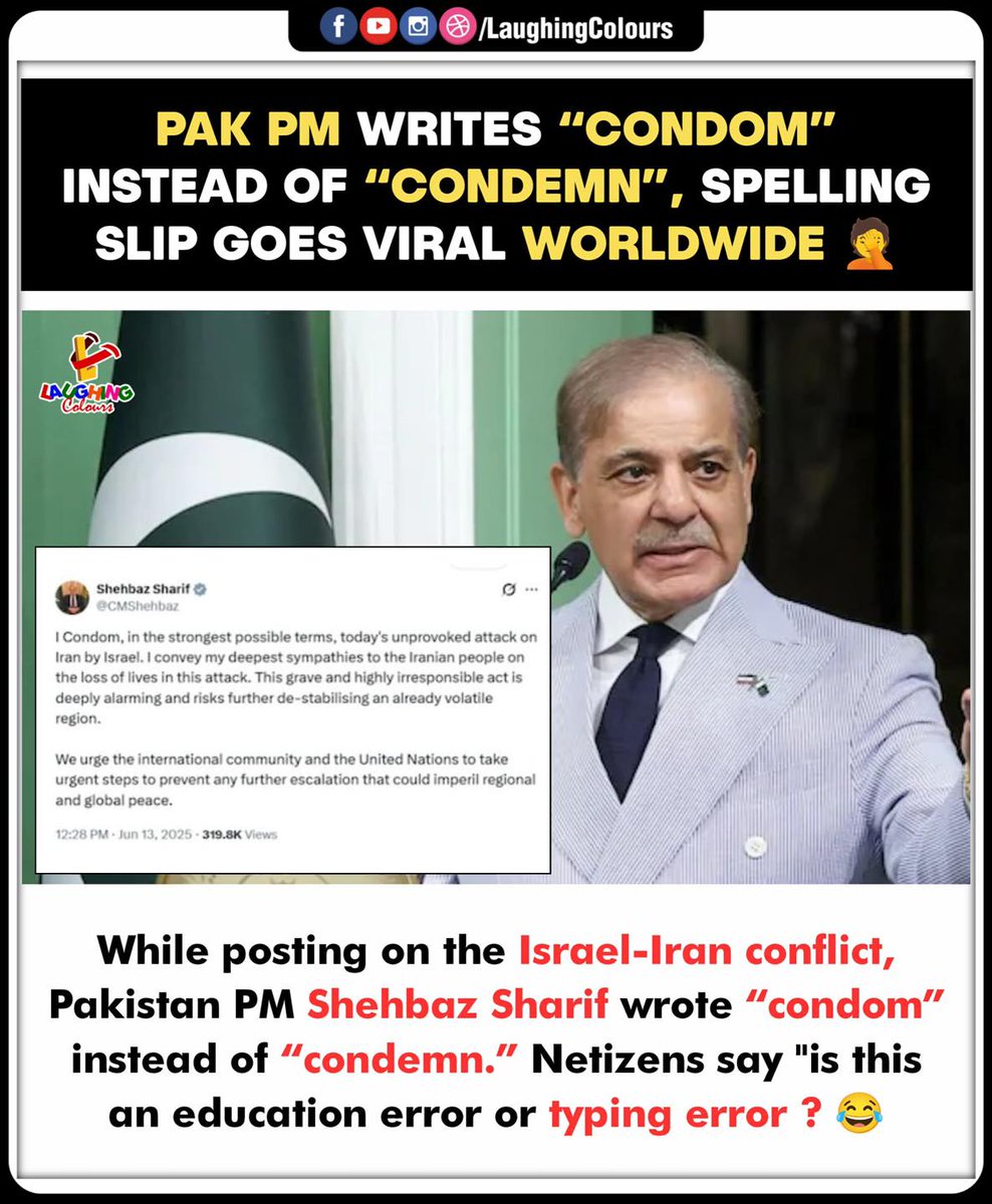 LaughingColours's tweet image. Bro google se copy kar lete spelling, itna bhi mushkil nahi tha 📷

#englishfail #viralerror #spellingblunder #epicmistake #worldwatching #lolz