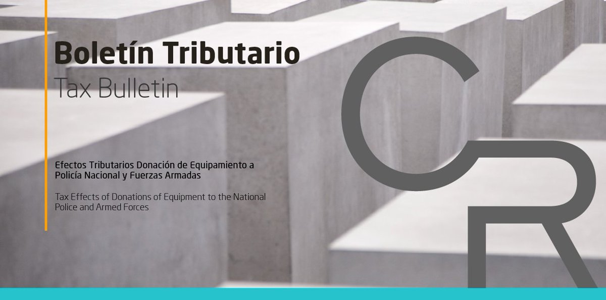 #BoletínCR | Se crea un nuevo beneficio tributario por donaciones a la Policía y Fuerzas Armadas:
Desde 2026 se podrá destinar hasta el 30% del impuesto causado a este fin.

Conoce el impacto en utilidades y más detalles aquí 👉 corralrosales.com/efectos-tribut…