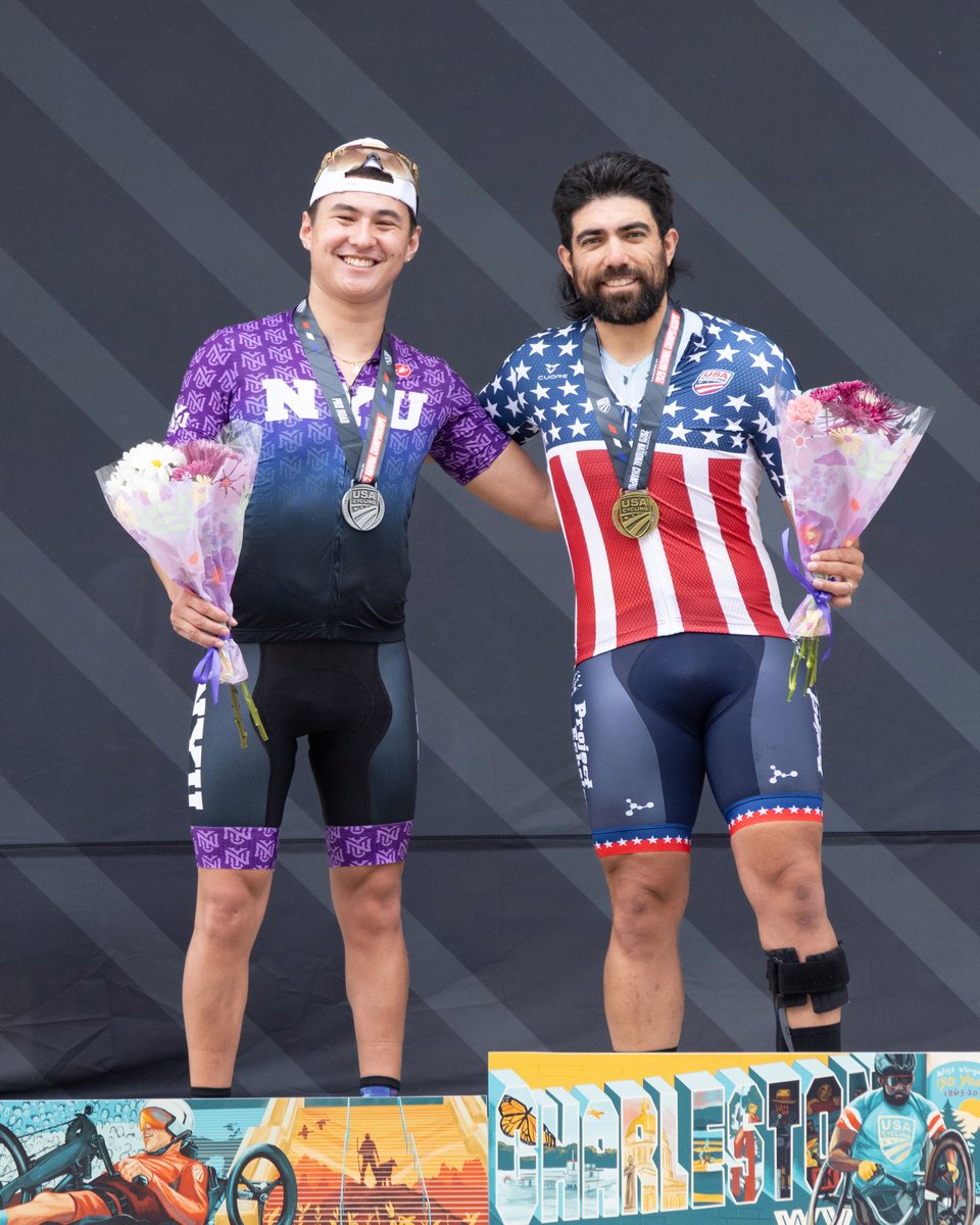 nyulaw's tweet image. Excellence beyond the law books: Congrats to rising 2L Denis McGrath on taking 2nd place at the C-3 Paralympic Cycling National Championship 🚲🏆⚖️