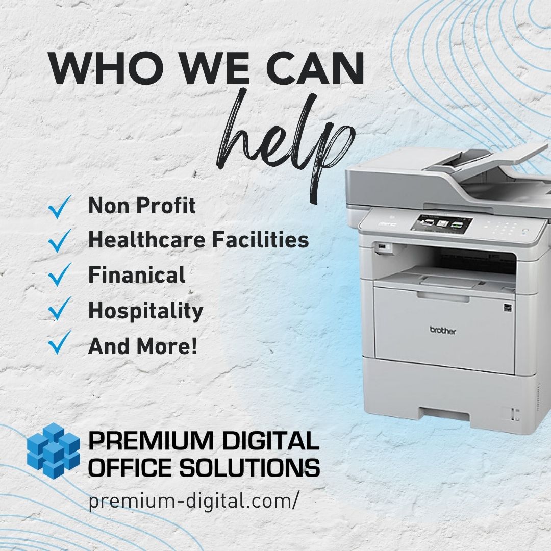 _PremiumDigital's tweet photo. From nonprofits to hospitality, Premium Digital supports the industries that power our communities. Let us help you work smarter.
Visit: https://t.co/BuYjEQPlXM

#PremiumDigital #OfficeTech #PrintSolutions #BusinessSupport #FullServicePartner https://t.co/JcsfLoV0Ju