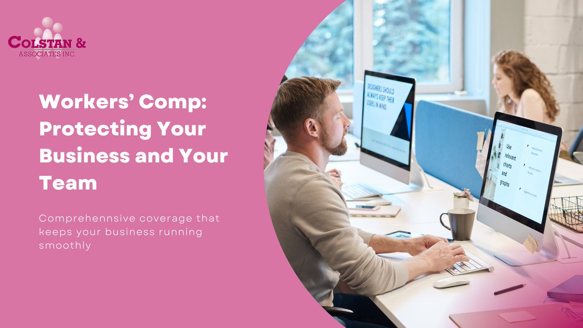 colstan's tweet image. 💼 Are you truly protecting your business and your employees? One accident could put everything at risk unless you have the right coverage.

✅ Workers' Comp isn’t just a box to check, its essential

🔍 Learn how it keeps your operations running smoothly: colstan.com/workers-comp-p…