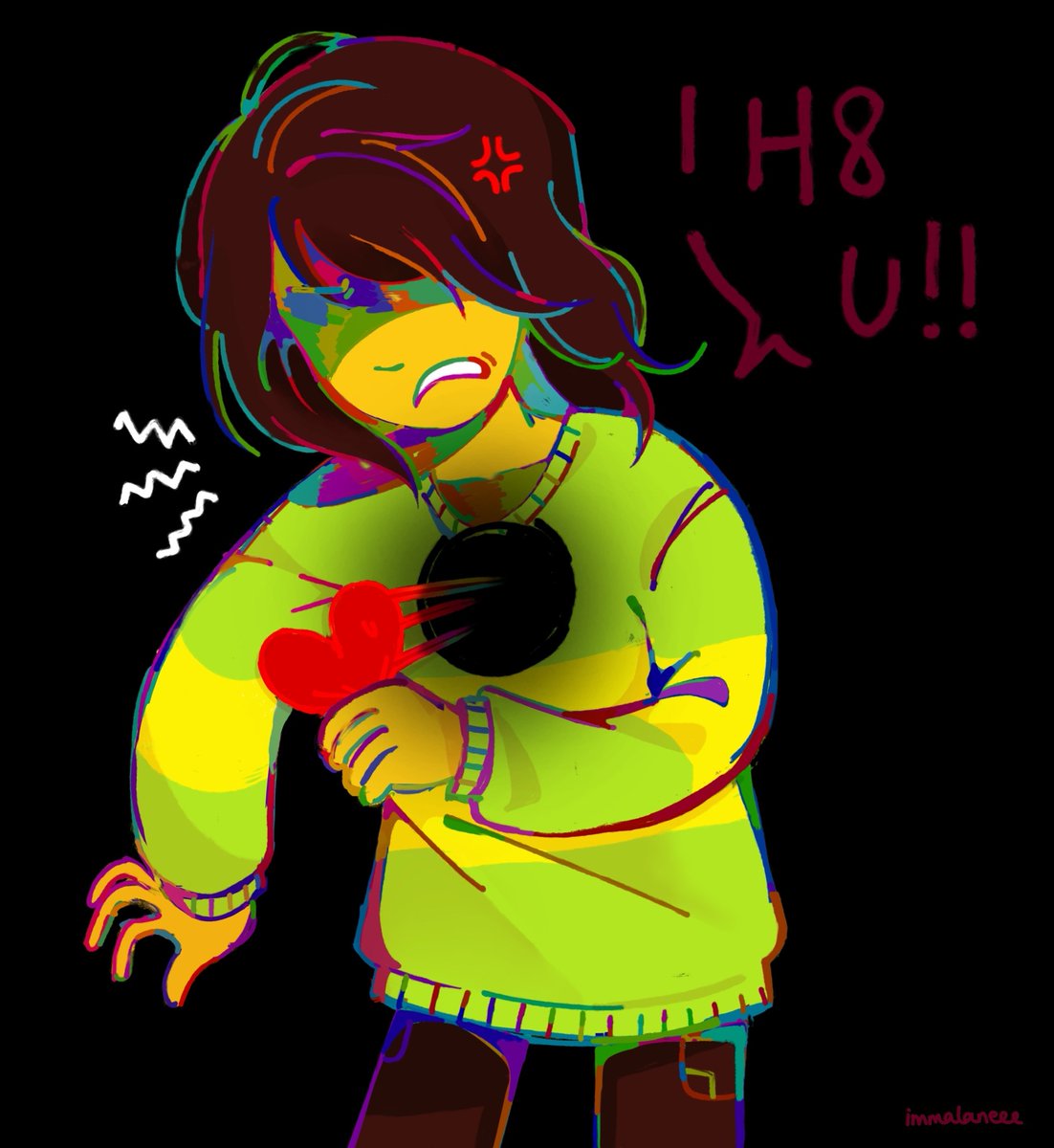 immalaneee's tweet photo. silly kris doodle #deltarune bleh https://t.co/eqng2bbuBg