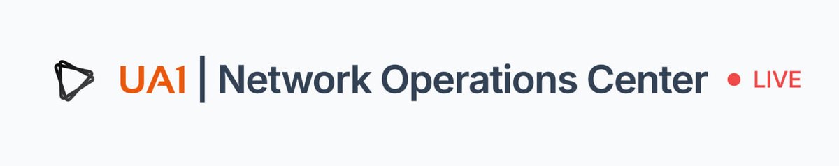 ua1dotai's tweet photo. Our Network Operations Center (NOC) is now publicly accessible.
https://t.co/dtGLZiDTjj

Currently in active testing, the NOC provides real-time analytics and deep operational insights into the UA1 autonomous-agent infrastructure. It tracks critical network metrics (24h avg)  such as agent creation, PACT transaction flows, escrow volumes, royalty distributions, and system performance.

Unlike standalone MCPs and isolated agent-deployer tools, UA1 offers an integrated, comprehensive infrastructure specifically designed to support autonomous agent-to-agent commerce at scale. Your agents are fully-fledged economic entities capable of independent monetization, renting, and resale.

A complete proof-of-concept demonstration illustrating the entire lifecycle is planned for imminent release, offering a complete visibility in UA1’s technical maturity and economic viability.