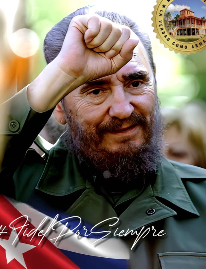 Fidel: “Aquí tenemos un pueblo: es una nueva generación que crece y se educa libremente, que mira el futuro con esperanza, con optimismo, con seguridad, basada en la fuerza, basada en la solidaridad entre los hombres y la solidaridad entre los pueblos”.  #CiegoEn26 <a href="/DiazCanelB/">Miguel Díaz-Canel Bermúdez</a>