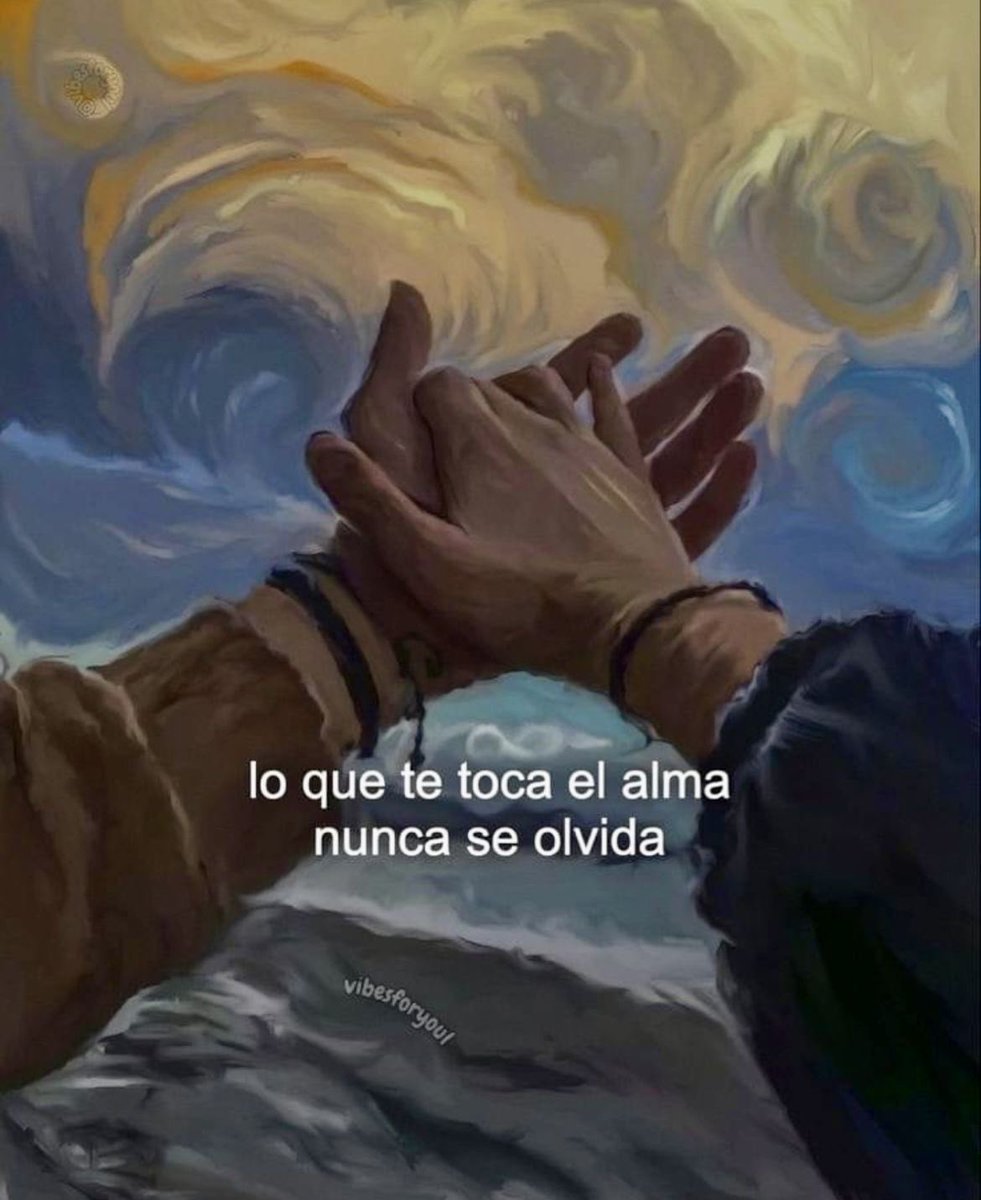 lo que te toca el alma.
