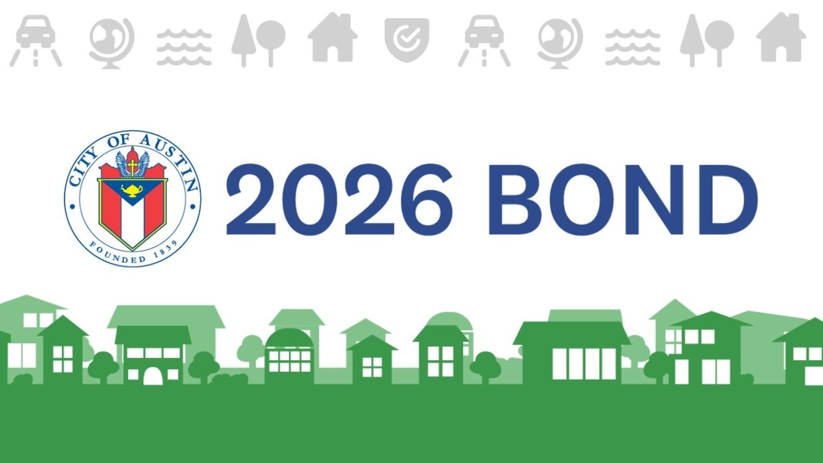El presupuesto de la Ciudad no es lo mismo que un bono.💡
El presupuesto cubre gastos cotidianos. 🛒
Un bono financia proyectos grandes a lo largo del tiempo. 🏗
Ayude forjar el Bono de Obligación General del 2026. Visite AustinTexas.gov/Bond2026 o llame al 3-1-1.