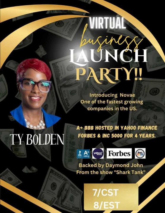 Repost Reshare 

Hi, I'm having a Grand Opening for my Business🎉....it will be virtual &amp; BIG‼️ please show some Love and Support. I plan to change lives and our community by starting with myself 💯....can I count you in to attend? 

June 26th
8pm EST